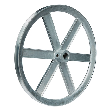 Chicago Die Casting Chicago Die Cast 10 in. D X 3/4 in. D Zinc Single V-Grooved Pulley 1000A7